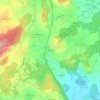 Mappa topografica Glochen, altitudine, rilievo
