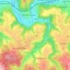 Mappa topografica Mittelscheid, altitudine, rilievo