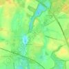Mappa topografica Mühlenbeck, altitudine, rilievo