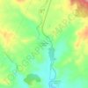 Mappa topografica Gárgoles de Arriba, altitudine, rilievo