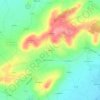 Mappa topografica Villards, altitudine, rilievo