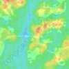 Mappa topografica Ngoap, altitudine, rilievo