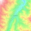 Mappa topografica Samaniego, altitudine, rilievo