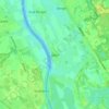 Mappa topografica Aijen, altitudine, rilievo