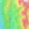 Mappa topografica Montmin, altitudine, rilievo
