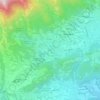 Mappa topografica Rover, altitudine, rilievo