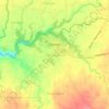 Mappa topografica Mahanadiong, altitudine, rilievo