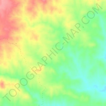 Mappa topografica Maravel, altitudine, rilievo