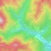 Mappa topografica Creppo, altitudine, rilievo