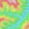 Mappa topografica Casa Boni, altitudine, rilievo