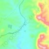 Mappa topografica Shafter, altitudine, rilievo