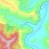 Mappa topografica Challhuamayo, altitudine, rilievo