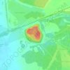 Mappa topografica Белая гора, altitudine, rilievo