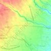 Mappa topografica Bawi, altitudine, rilievo