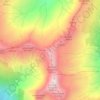 Mappa topografica Laufbacher Eck, altitudine, rilievo