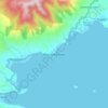 Mappa topografica Bacolod-Kalawi, altitudine, rilievo