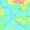 Mappa topografica Kavungapparamb Colony, altitudine, rilievo