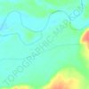 Mappa topografica Бысса, altitudine, rilievo
