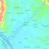 Mappa topografica Piddig, altitudine, rilievo