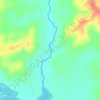 Mappa topografica Passo das Pedras, altitudine, rilievo