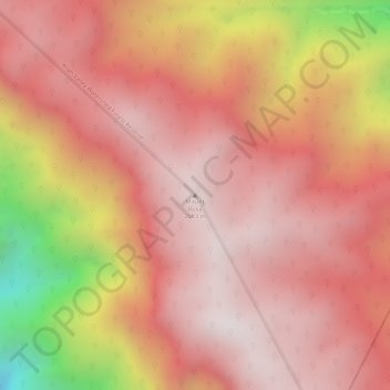 Mappa topografica Mount Busa, altitudine, rilievo