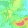 Mappa topografica Ueffeln, altitudine, rilievo