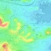 Mappa topografica La Donicarde, altitudine, rilievo