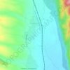 Mappa topografica El Coto, altitudine, rilievo