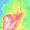 Mappa topografica Girone, altitudine, rilievo