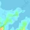 Mappa topografica Santa Lucia, altitudine, rilievo