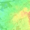 Mappa topografica Lünten, altitudine, rilievo