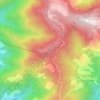 Mappa topografica Mahasu, altitudine, rilievo