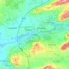 Mappa topografica Forfar, altitudine, rilievo