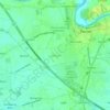 Mappa topografica Lalangan, altitudine, rilievo