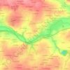 Mappa topografica La Prioulais, altitudine, rilievo