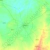 Mappa topografica Nagaur, altitudine, rilievo