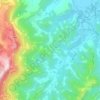 Mappa topografica Annunziata, altitudine, rilievo