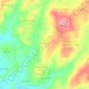 Mappa topografica Temoyetta 2 A, altitudine, rilievo
