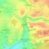 Mappa topografica Brünnau, altitudine, rilievo