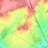 Mappa topografica Les Meuliniers, altitudine, rilievo