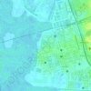 Mappa topografica Kopar Khairane Village, altitudine, rilievo