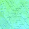 Mappa topografica Rio Vista Addition Colonia, altitudine, rilievo