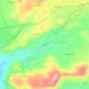 Mappa topografica Goldra, altitudine, rilievo