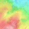 Mappa topografica Kuhtrift, altitudine, rilievo