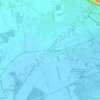 Mappa topografica Bistrigna, altitudine, rilievo