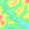Mappa topografica Le Tertre, altitudine, rilievo