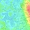 Mappa topografica Le Tertre Juin, altitudine, rilievo
