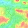 Mappa topografica Le Clos Saint-Jean, altitudine, rilievo
