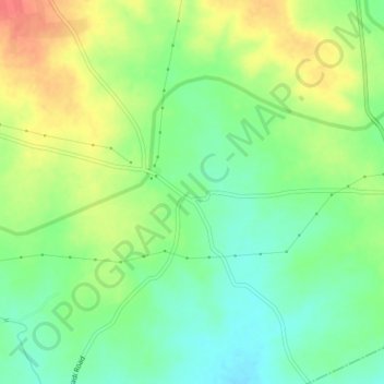 Mappa topografica Itanala, altitudine, rilievo