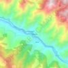 Mappa topografica Ramban, altitudine, rilievo